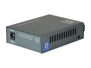 LevelOne FVT-1105 netwerk media converter 100 Mbit/s 1550 nm Single-mode Intern Zwart