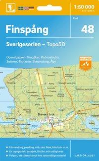 Topografische kaart - Wandelkaart 48 Sverigeserien Finspång | Norstedts