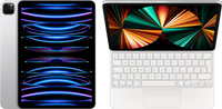Apple iPad Pro (2022) 11 inch 128GB Wifi Zilver + Magic Keyboard - thumbnail