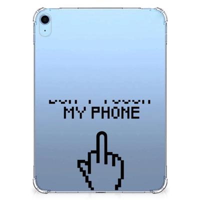 iPad (2022) 10.9 Print Case Finger Don't Touch My Phone iPad (2022) 10.9 Print Case Finger Don't Touch My Phone