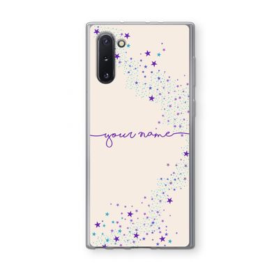 Sterren: Samsung Galaxy Note 10 Transparant Hoesje
