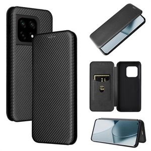 OnePlus 10 Pro Flip Case - Koolstofvezel - Zwart