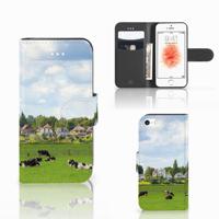 Apple iPhone 5 | 5s | SE | Telefoonhoesje | Met pasjeshouder | Koeien