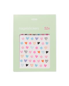 HEMA Nagelstickers Hartjes - 52 Stuks