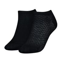 Tommy Hilfiger 2 stuks Women Diamond Sneaker Socks - thumbnail