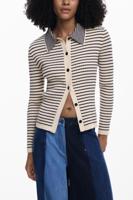 Wide Leg jeans met panelen - BLUE - 42