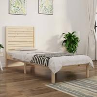 Bedframe massief hout 75x190 cm