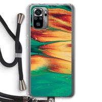 Green Inferno: Xiaomi Redmi Note 10S Transparant Hoesje met koord Green Inferno: Xiaomi Redmi Note 10S Transparant Hoesje met koord