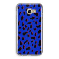 Blue Leopard: Samsung Galaxy A5 (2017) Transparant Hoesje Blue Leopard: Samsung Galaxy A5 (2017) Transparant Hoesje
