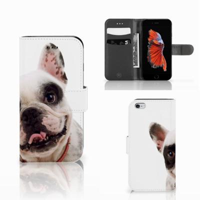 Apple iPhone 6 | 6s | Telefoonhoesje | Met pasjeshouder | Franse Bulldog
