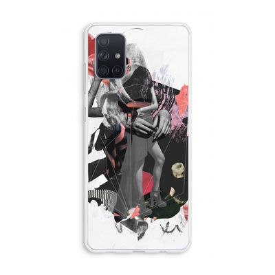 Dissimulation du réel: Galaxy A71 Transparant Hoesje