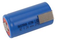 Ansmann Sub-C 2750mAh LSD met soldeerlippen - thumbnail