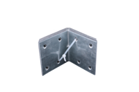 Waelbers Versterkingshoek 60x60mm, blauw verzinkt (GV), blauw verzinkt (GV)P + EAN - 100 Stuk(s) - 4321EAN.13