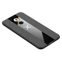Voor Huawei mate 8 XINLI stiksels doek Textue schokbestendige TPU beschermhoes (grijs)