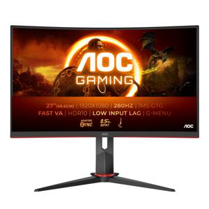 AOC G2 C27G2Z3/BK computer monitor 68,6 cm (27") 1920 x 1080 Pixels Full HD LED Zwart, Rood