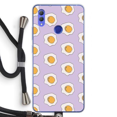 Bacon to my eggs #1: Honor Note 10 Transparant Hoesje met koord