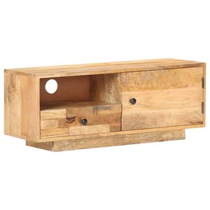 vidaXL Tv-meubel 90x30x35 cm massief mangohout