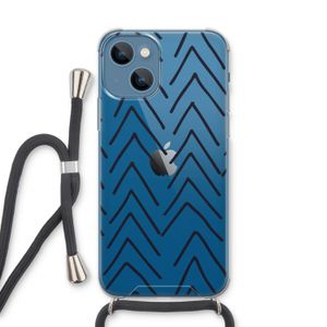 Marrakech Arrows: iPhone 13 Transparant Hoesje met koord