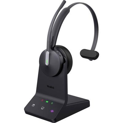 Yealink Yealink Headset WH64 Mono UC On Ear headset Zwart