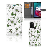 Motorola Moto G10 | G20 | G30 Hoesje Dogwood Flowers - thumbnail