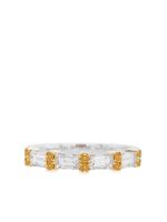 HYT Jewelry bague en or blanc 18ct pavée de diamants - Argent