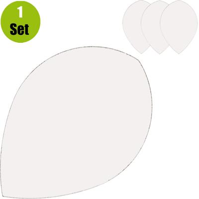 Lena Poly Plain Pear Wit