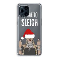 Came To Sleigh: Oppo Find X3 Transparant Hoesje