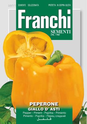 Paprika, Peperone Giallo d' Asti 97/1 - Franchi