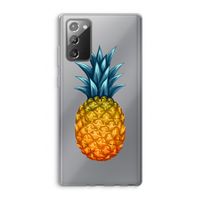 Grote ananas: Samsung Galaxy Note 20 / Note 20 5G Transparant Hoesje