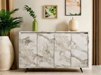 Dressoir CHANCE 4 deuren marmer