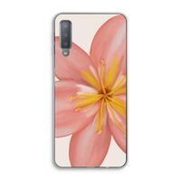 Pink Ellila Flower: Samsung Galaxy A7 (2018) Transparant Hoesje