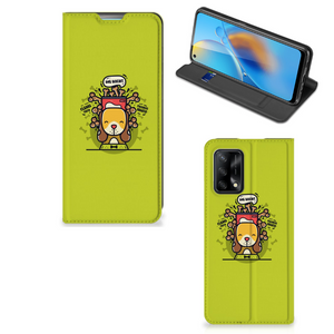 OPPO A74 4G Magnet Case Doggy Biscuit