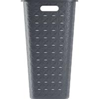 Wasmand - CURVER - Softex - 56L - 70% gerecycled - 59 x 43 x 34 cm - Grijs