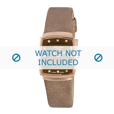 Boccia horlogeband 3237-04 Leder Beige 20mm