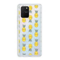 Ananas: Samsung Galaxy S10 Lite Transparant Hoesje
