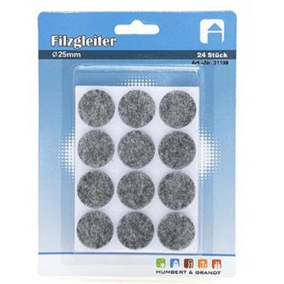 Antikras meubelvilt 24x-delig - zelfklevend - beschermt vloer - vilt