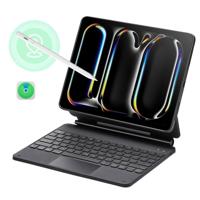 iPad Pro 13ʺ (2025) Rebound Magnetic Keyboard Case 360 Pencil Bundle - US Layout-Black