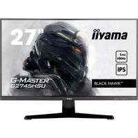 Iiyama G-Master Black Hawk G2745HSU-B2 Gaming monitor Energielabel E (A - G) 68.6 cm (27 inch) 1920 x 1080 Pixel 16:9 1 ms HDMI, DisplayPort, Hoofdtelefoon