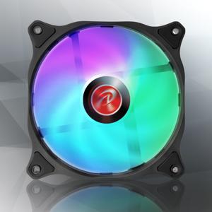 RAIJINTEK 0R40B00191 koelsysteem voor computers Moederbord, Processor Ventilator 12 cm Zwart, Wit 1 stuk(s)