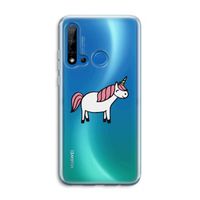Eenhoorn: Huawei P20 Lite (2019) Transparant Hoesje
