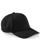 Beechfield CB651 Urbanwear 6 Panel Cap - Black - One Size - thumbnail