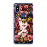 Lady Moth: Xiaomi Mi Mix 3 Transparant Hoesje