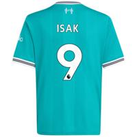 adidas Liverpool Isak 9 Derde Shirt 2025-2026 Kids