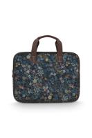Pip Studio Olivia Laptoptas Tutti i Fiori Blauw