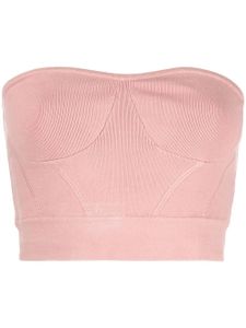 RTA haut-bustier crop - Rose