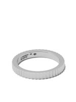 Le Gramme bague Vertical Guilloche 5g en or blanc 18ct - Argent