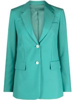 Lanvin Blazer met enkele rij knopen - Groen - thumbnail