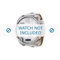 Horlogeband Diesel DZ7194 Leder Wit 28mm - thumbnail
