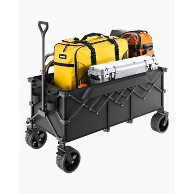 VEVOR Handkar Transportkar Strandkar 204kg Opvouwbaar 122x60x61cm