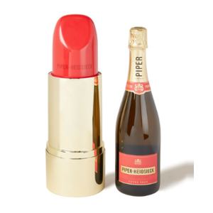 Champagne Piper Heidsieck Cuvée Brut  + lippenstift cadeauverpakking